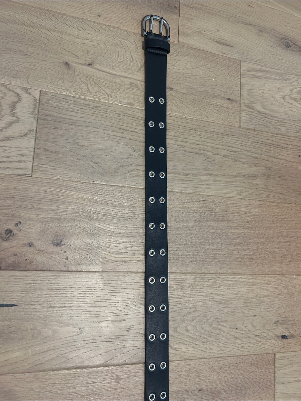 Black Leather Belt